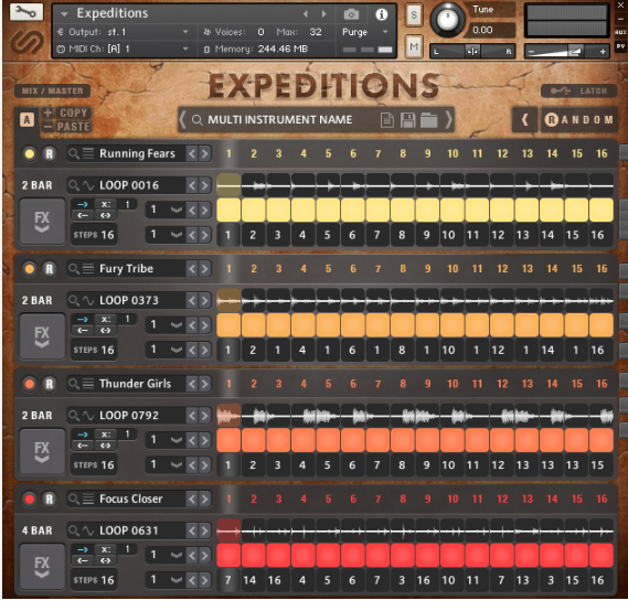 SAMPLE LOGIC Expeditions Cinematic World Rythms